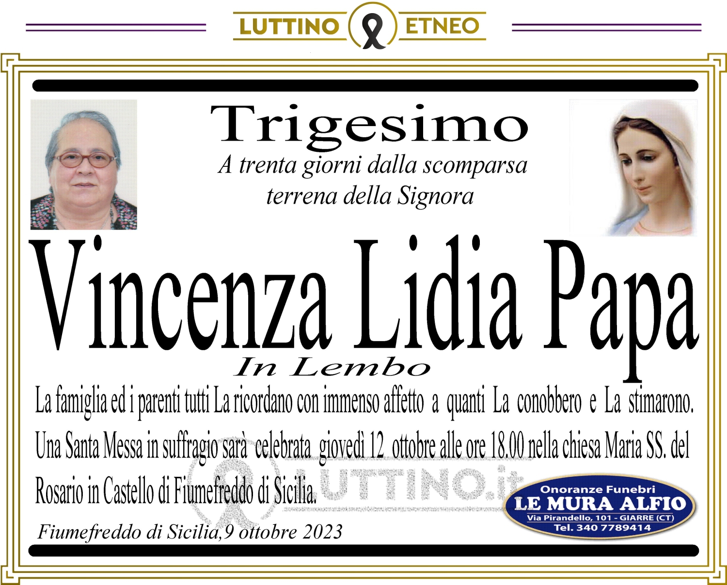 Vincenza Lidia Papa